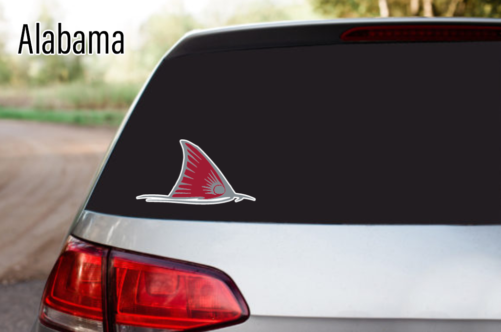 Alabama Tailin Redfish Decal