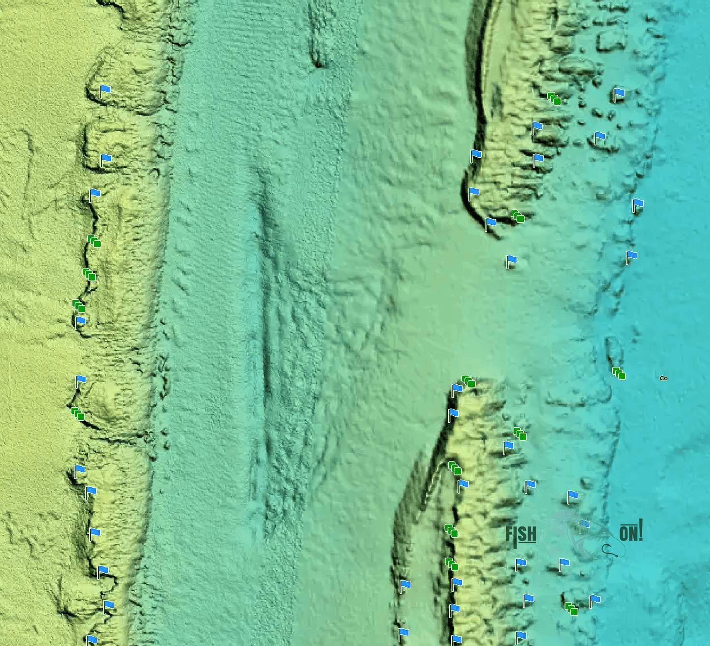Hillsboro Inlet Fishing Spots Nearshore - GPS Maps Numbers