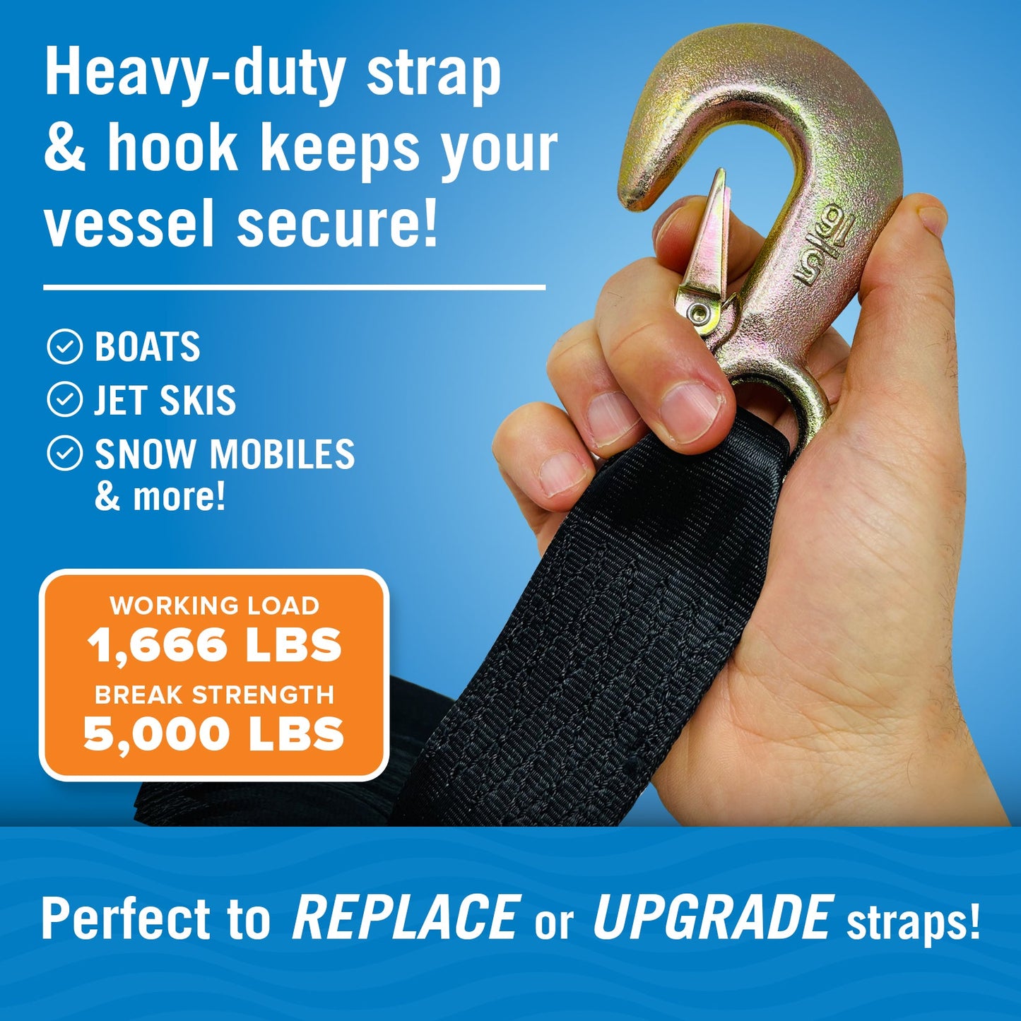 Trailer Winch Strap Replacement