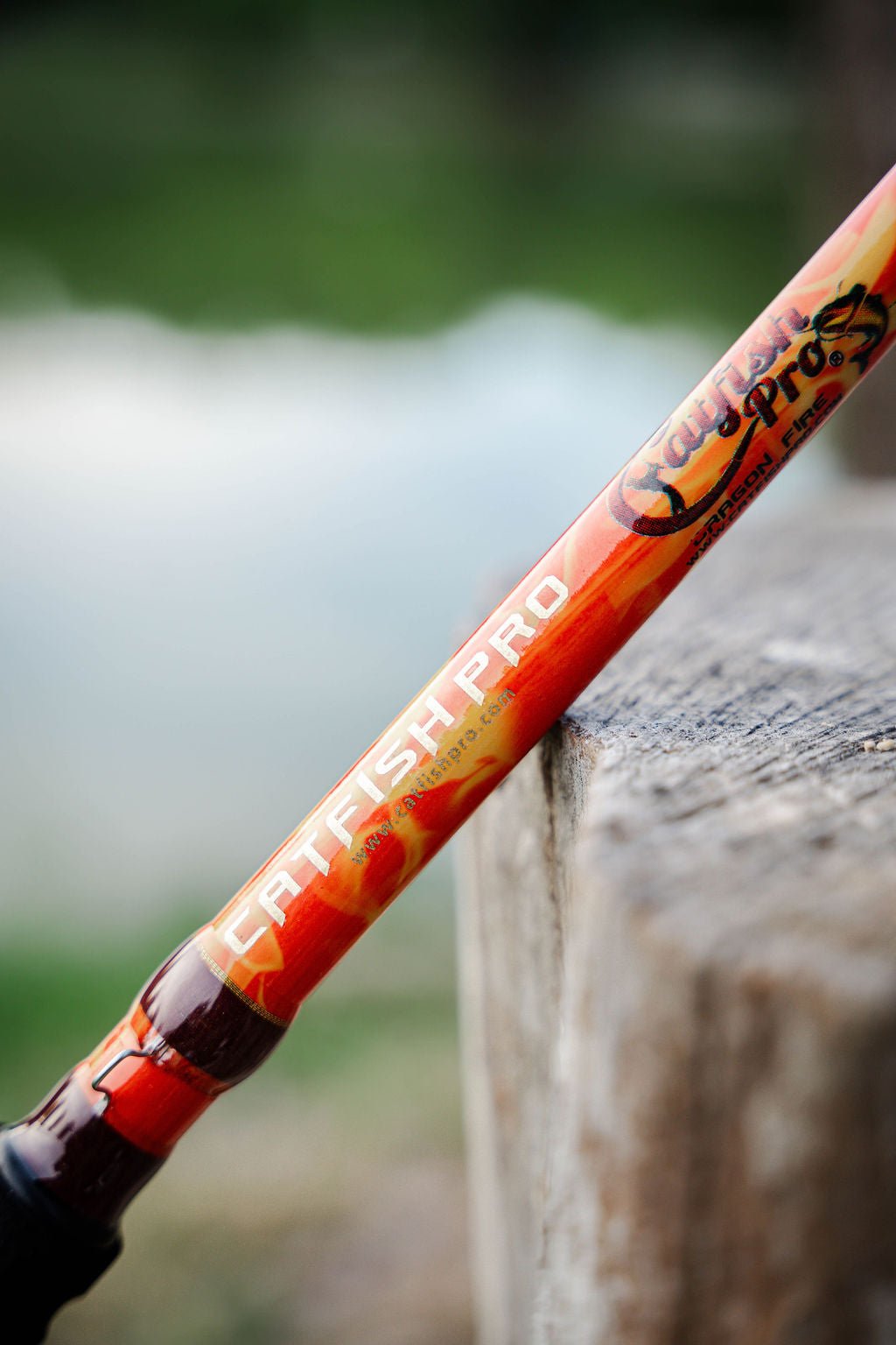 Orange Dragon Fire Casting Glow Rod
