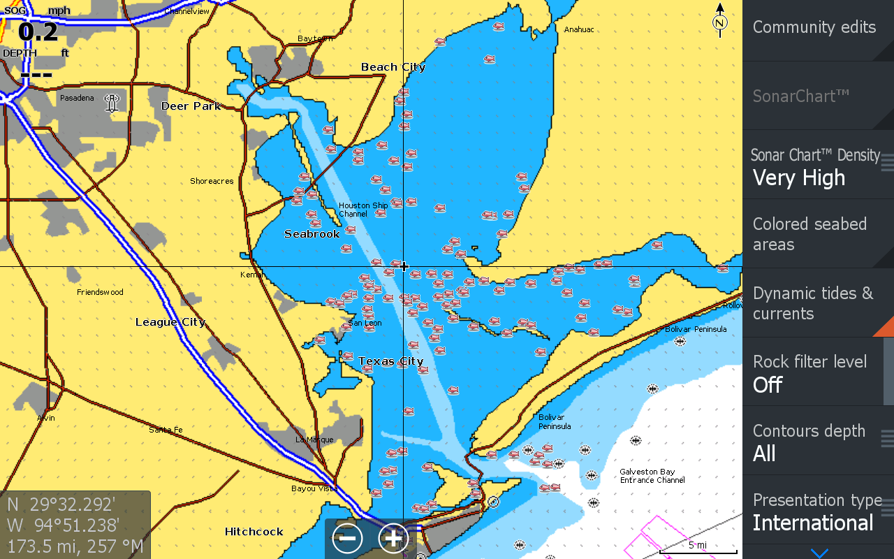 Hot Spot Fishing Maps , Topspot Map N207 Upper Keys Area – MTSIVC