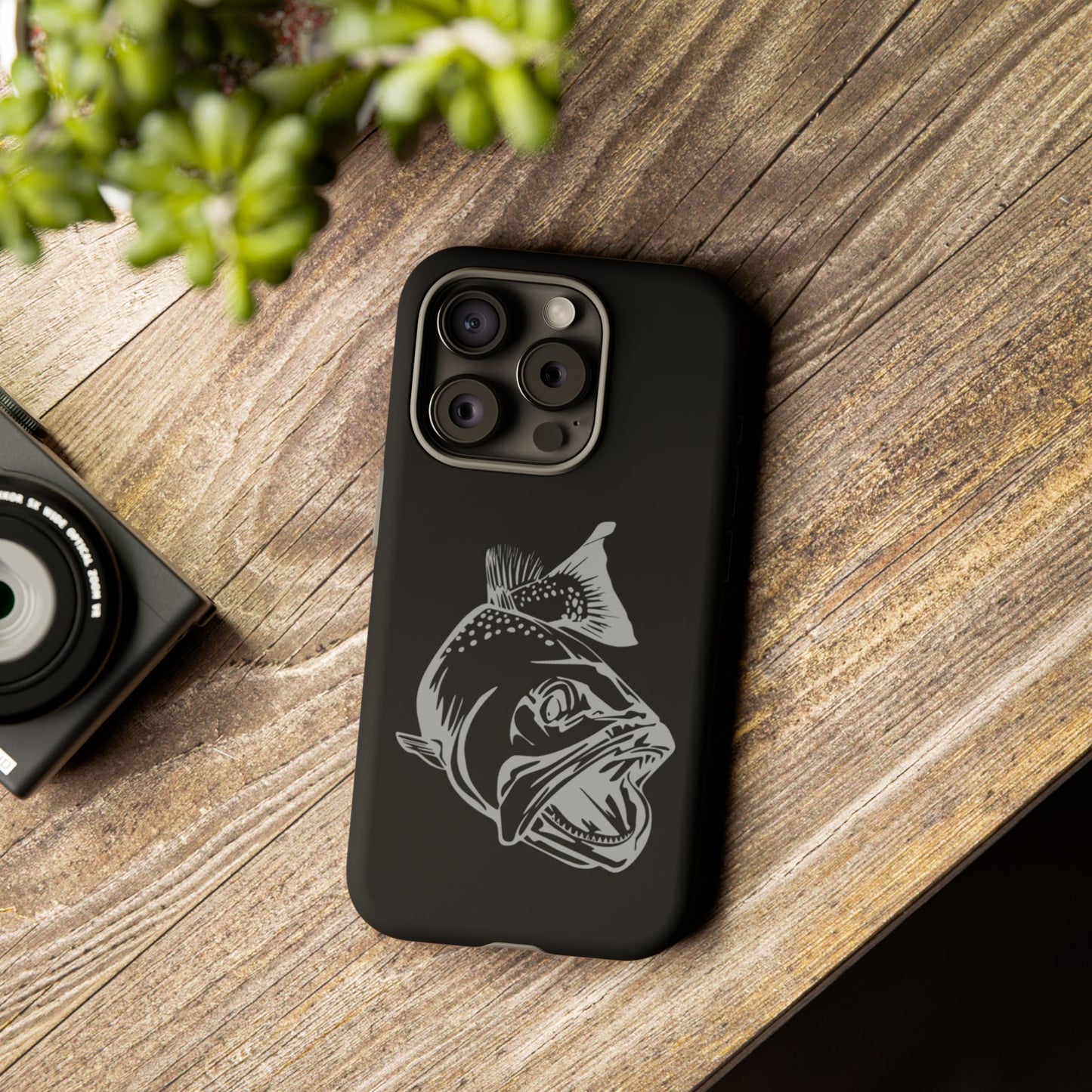 Tough Phone Cases with Trout Design