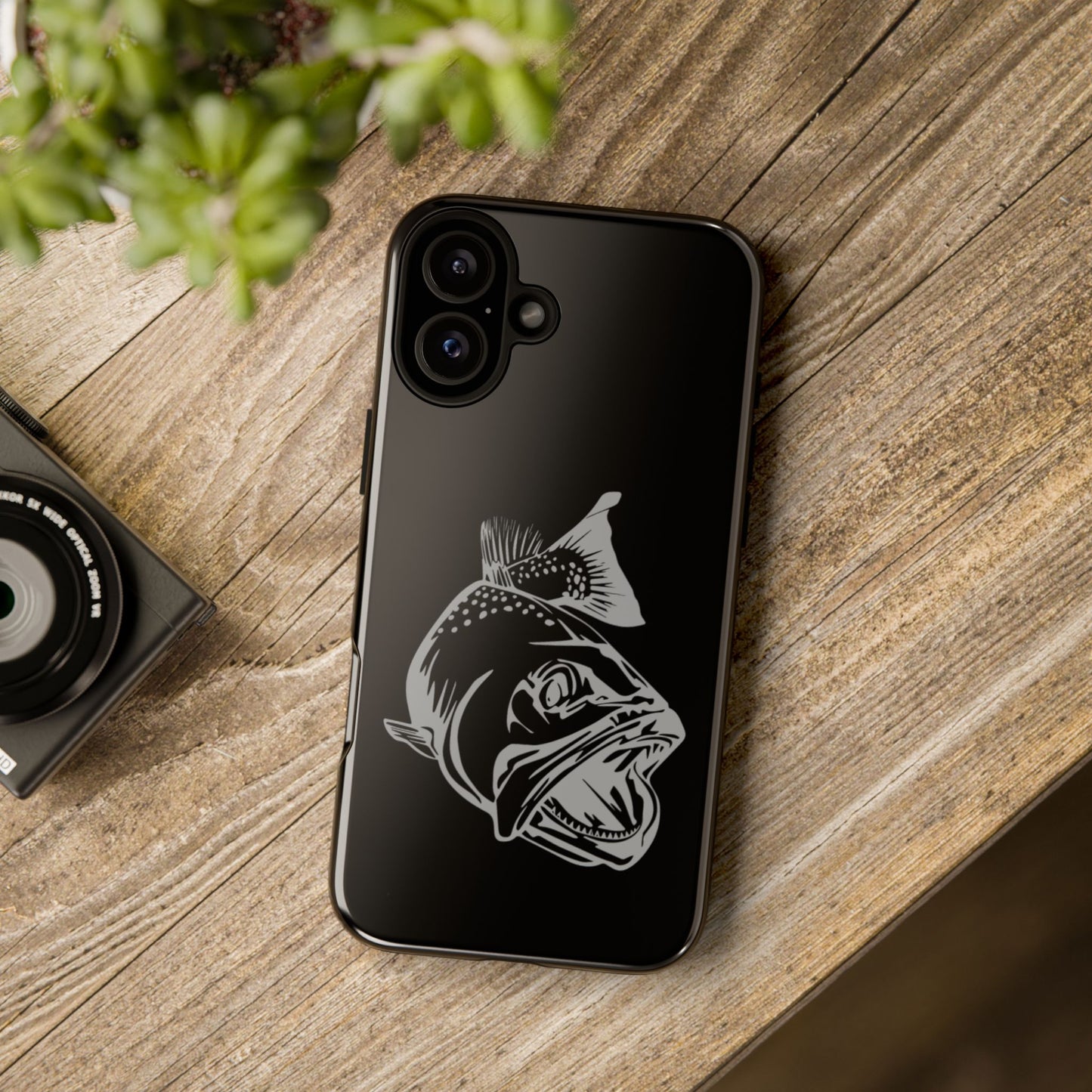 Tough Phone Cases with Trout Design