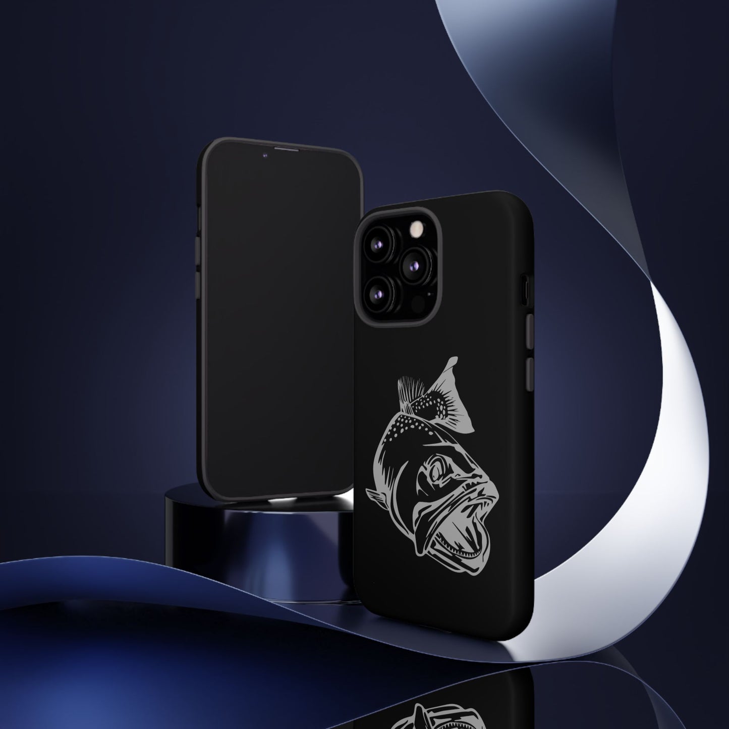 Tough Phone Cases with Trout Design