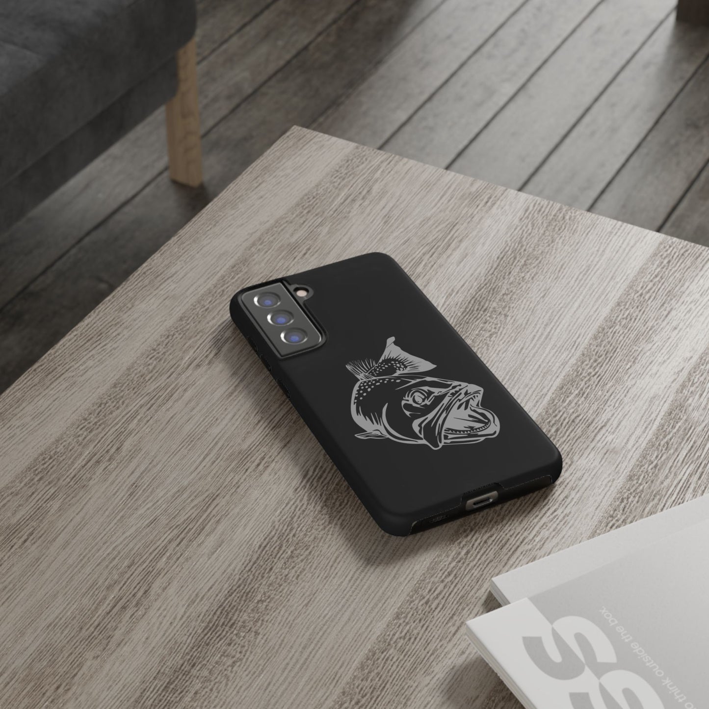 Tough Phone Cases with Trout Design