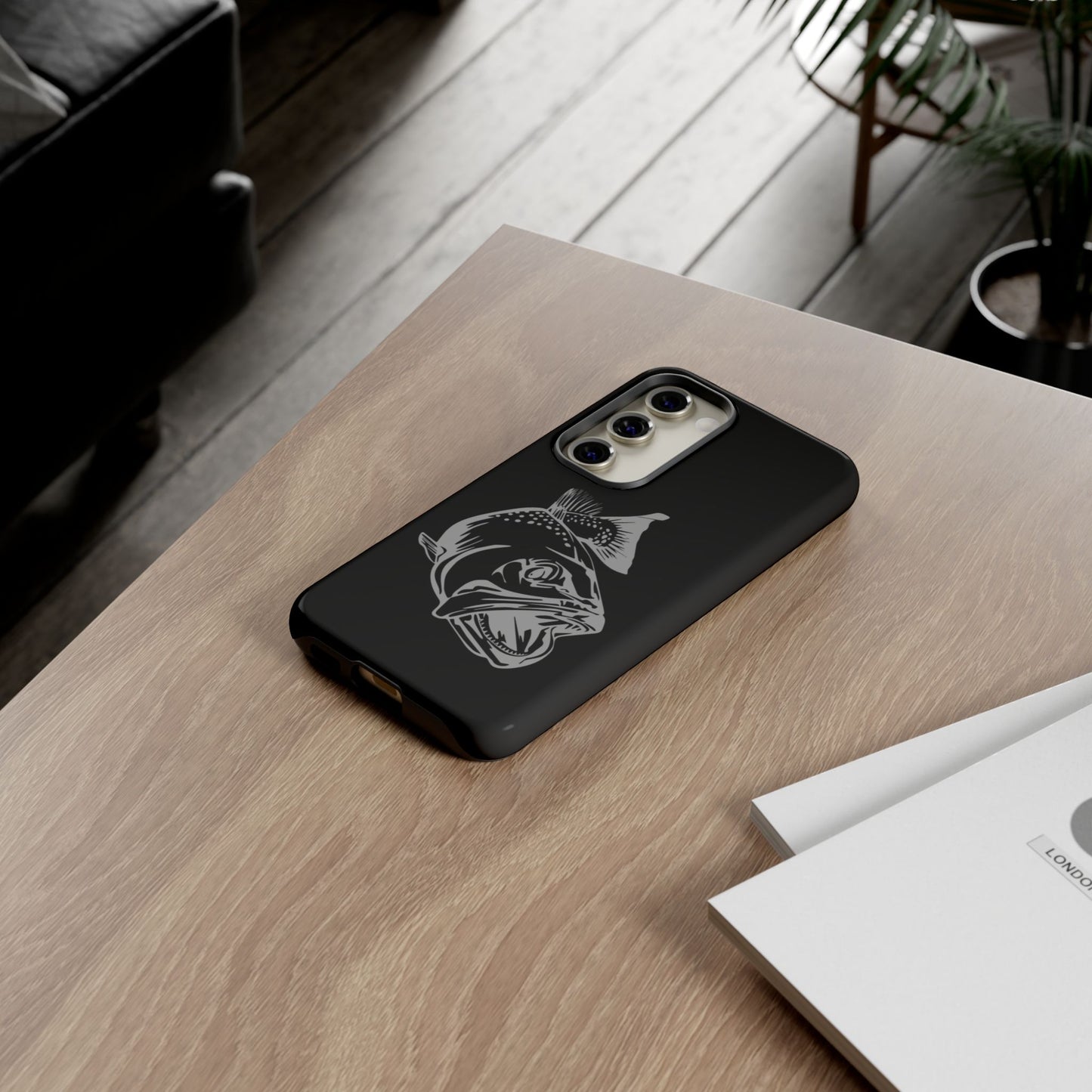 Tough Phone Cases with Trout Design