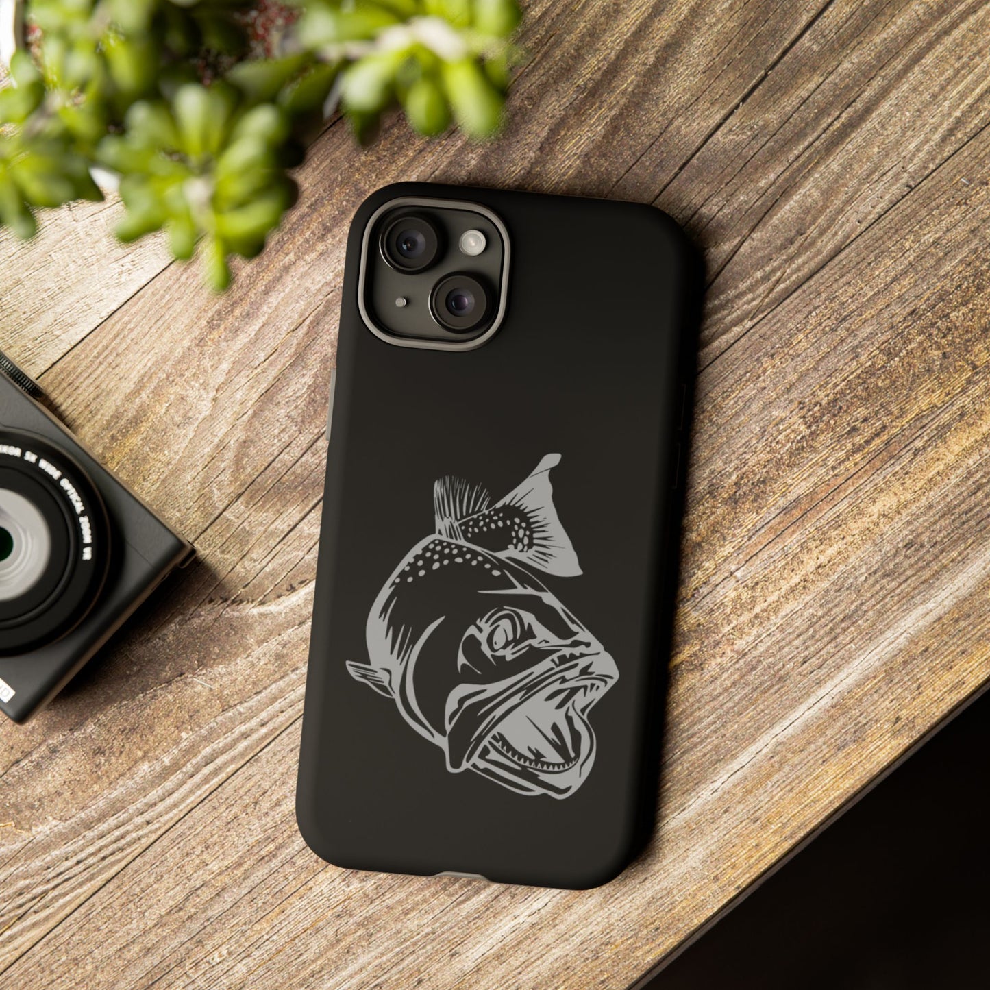 Tough Phone Cases with Trout Design