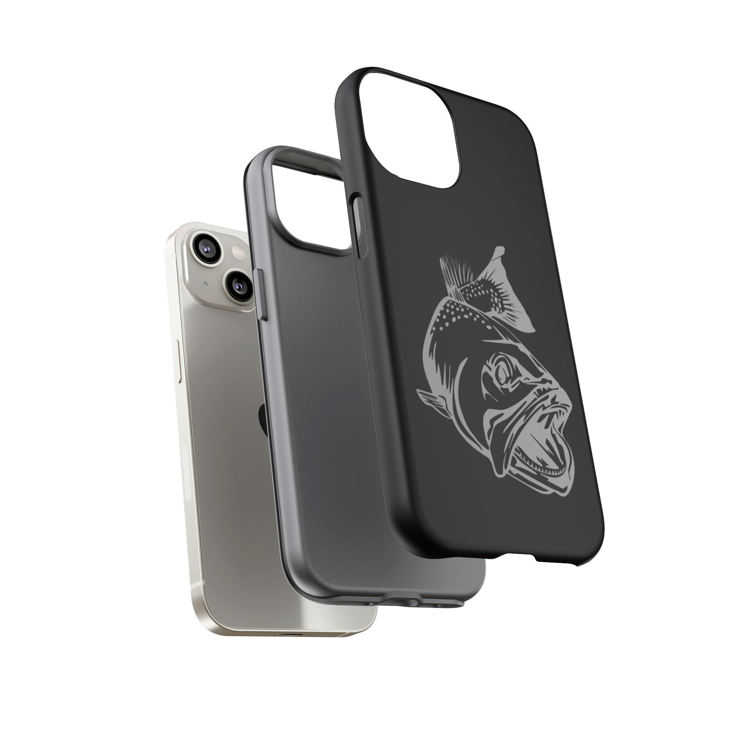 Tough Phone Cases with Trout Design