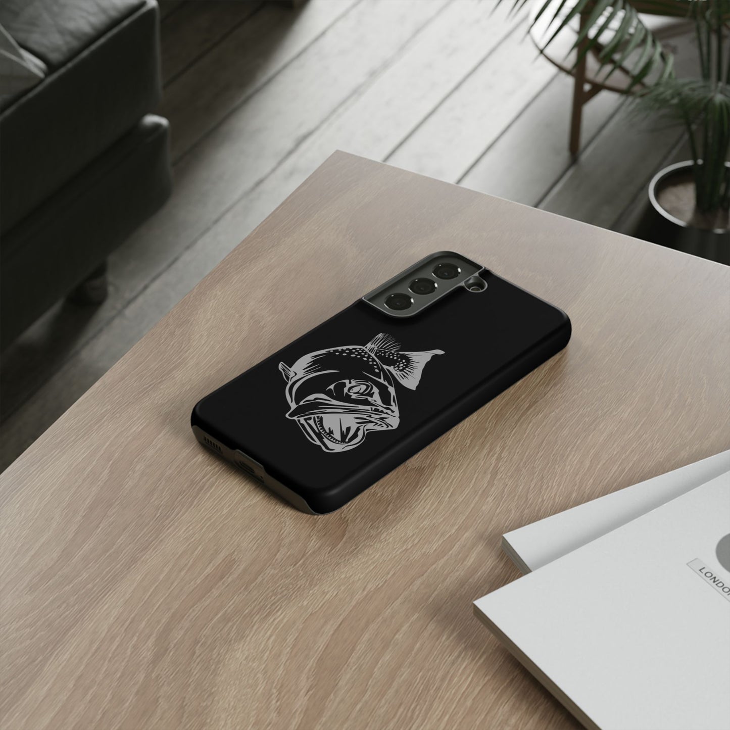 Tough Phone Cases with Trout Design
