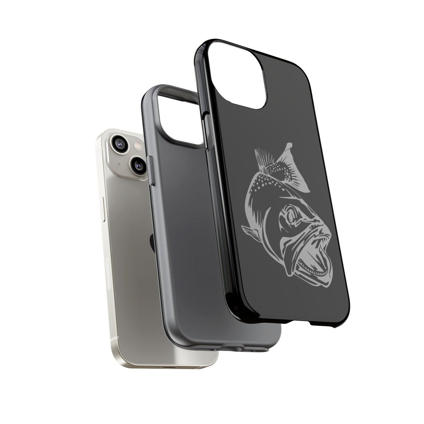 Tough Phone Cases with Trout Design