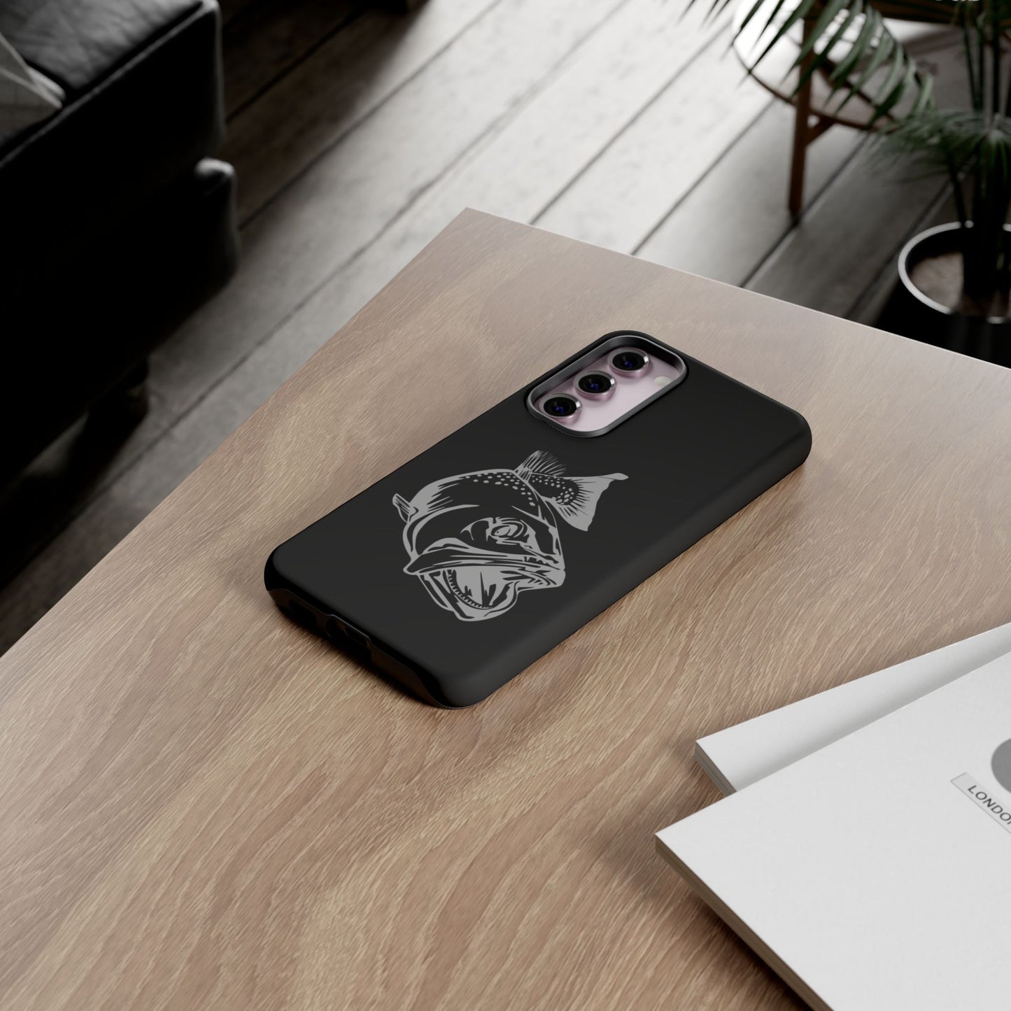 Tough Phone Cases with Trout Design