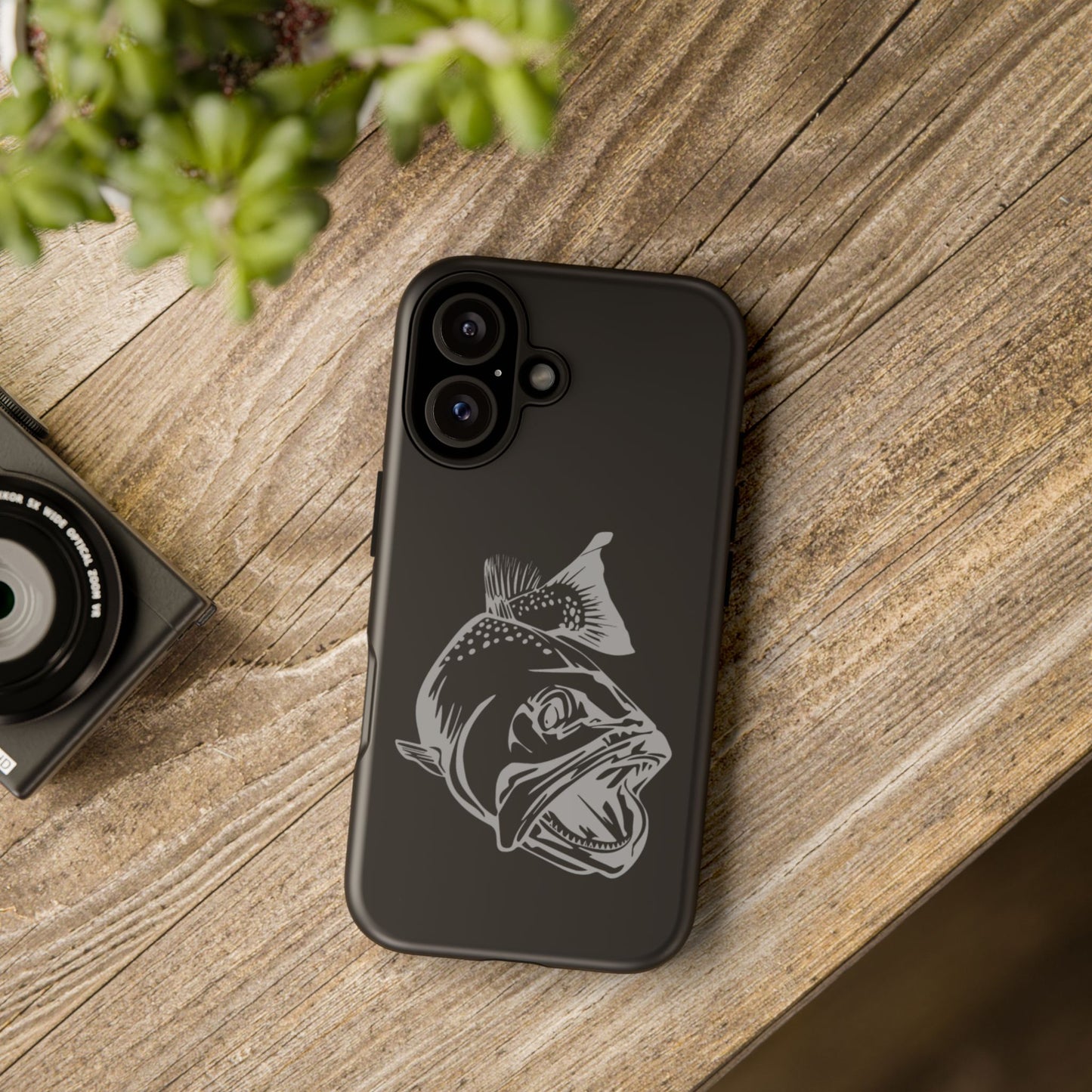 Tough Phone Cases with Trout Design