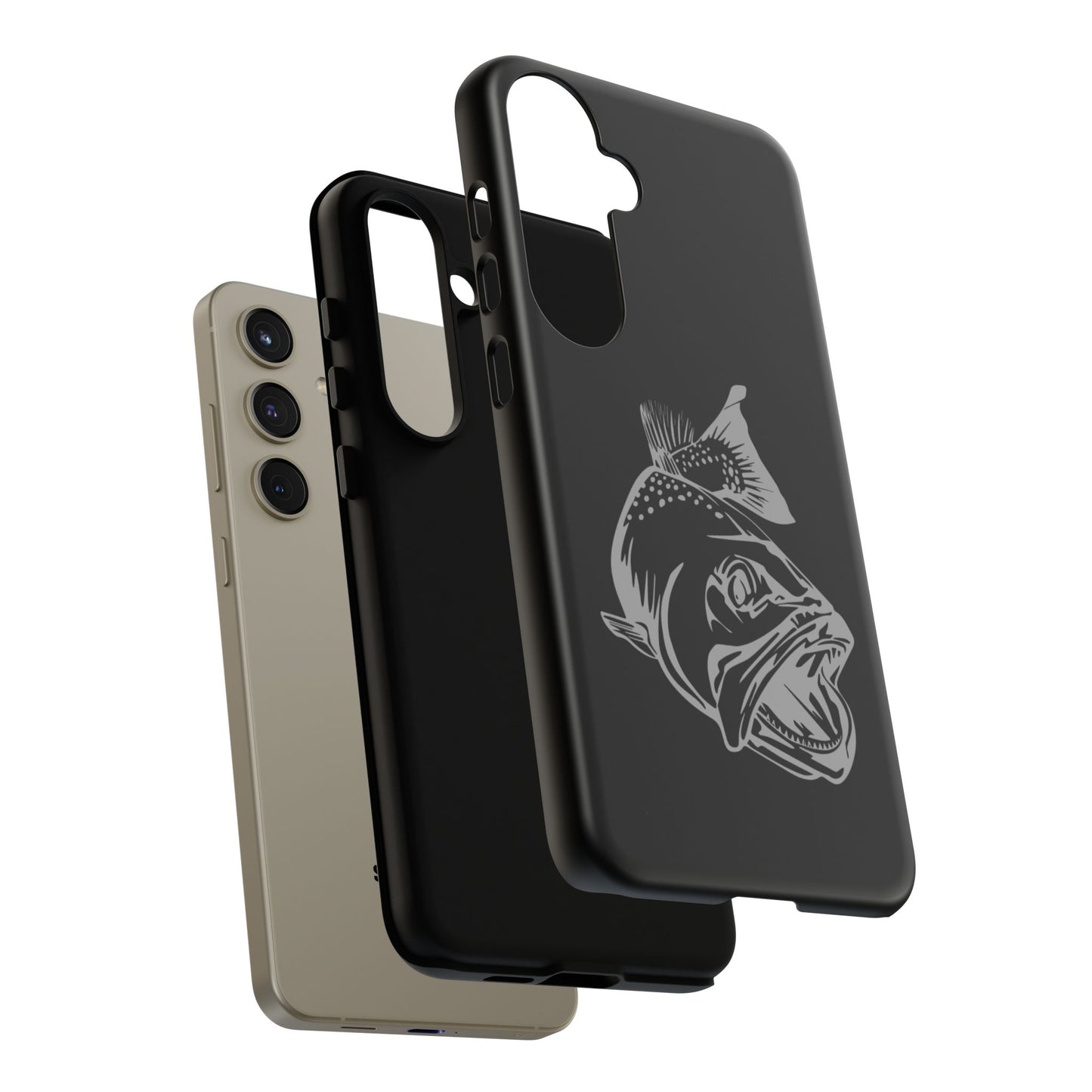 Tough Phone Cases with Trout Design