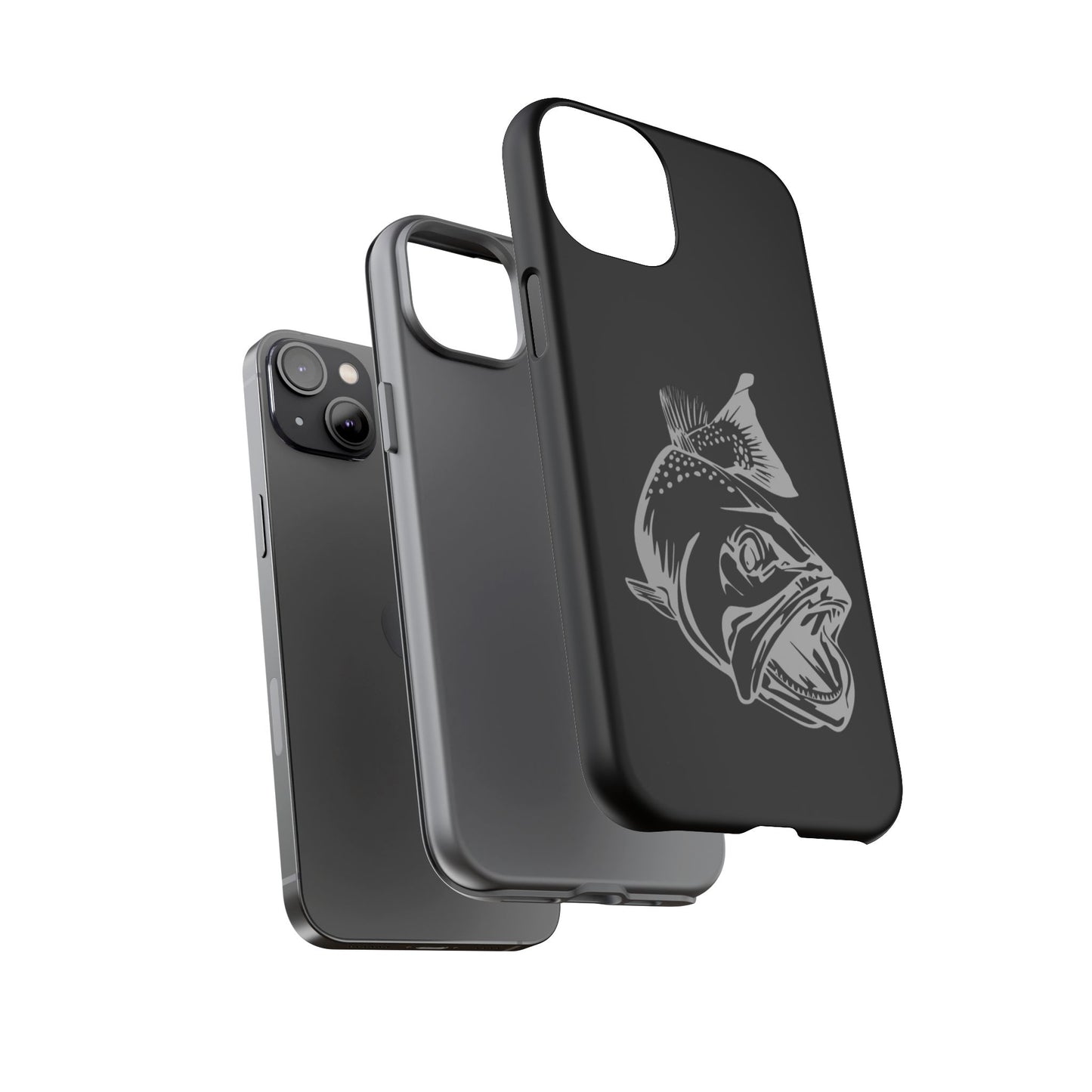 Tough Phone Cases with Trout Design