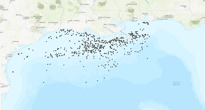 Gulf Of America Platforms Plus – Cajun Mapping