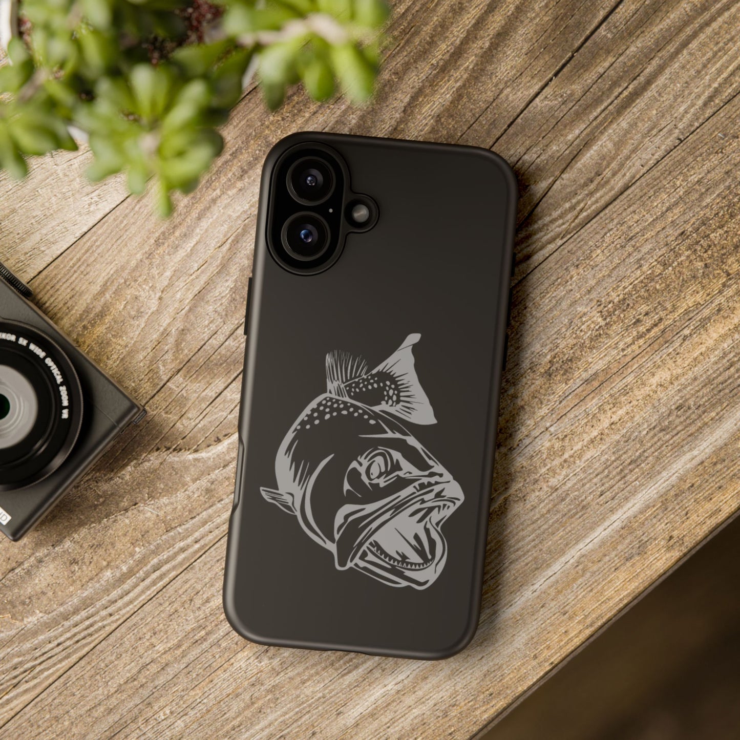 Tough Phone Cases with Trout Design