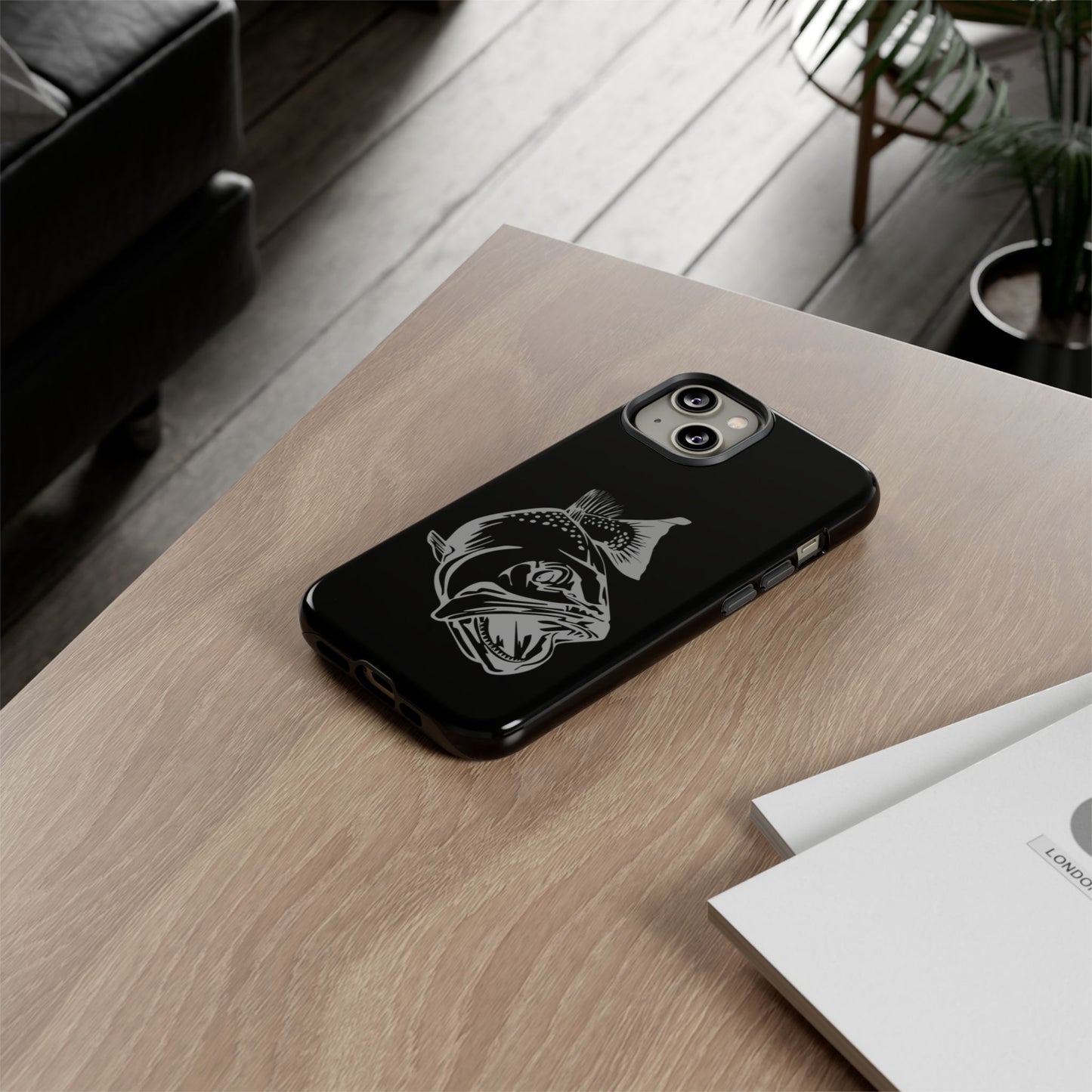 Tough Phone Cases with Trout Design