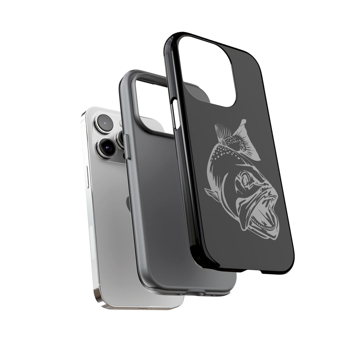 Tough Phone Cases with Trout Design