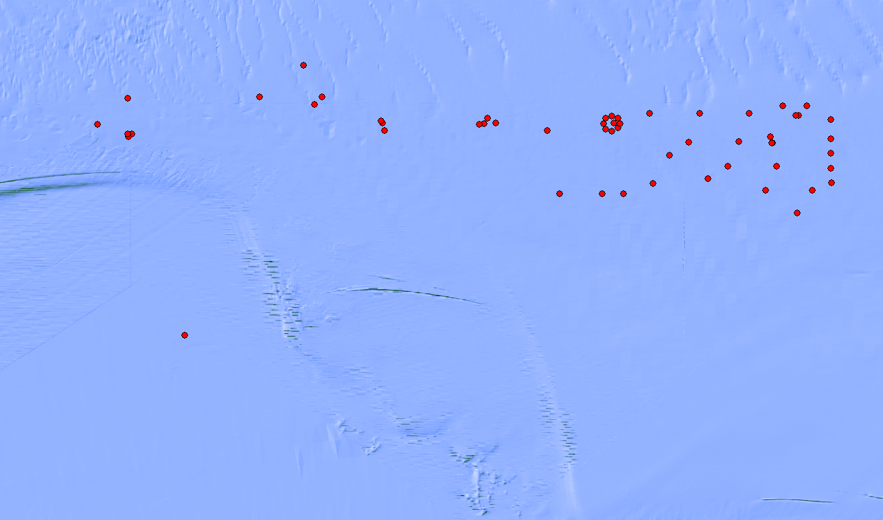 Pensacola Public Spots Fishing Map