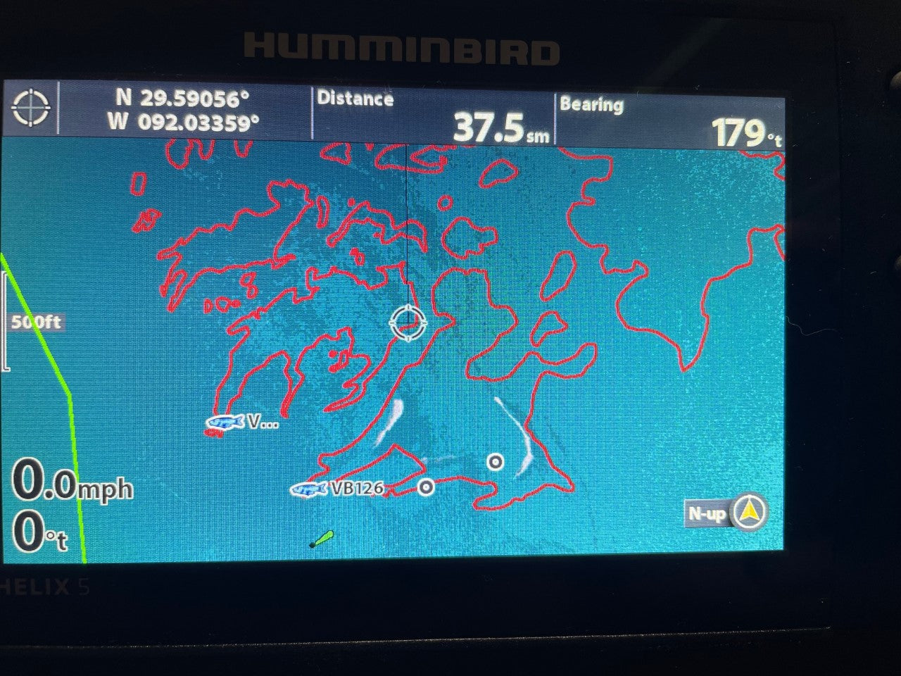 Vermilion Bay Reef Fishing Map