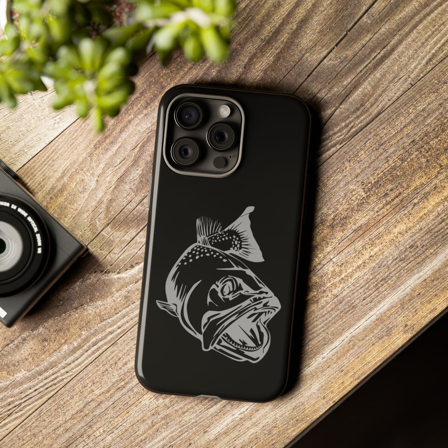 Tough Phone Cases with Trout Design