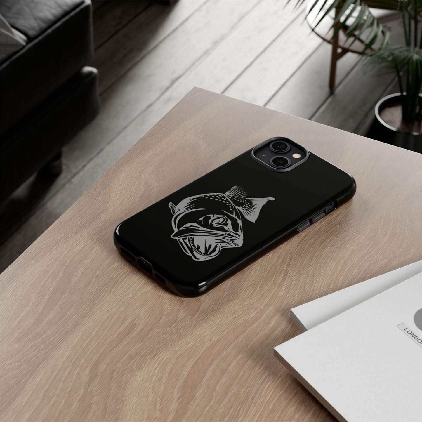 Tough Phone Cases with Trout Design
