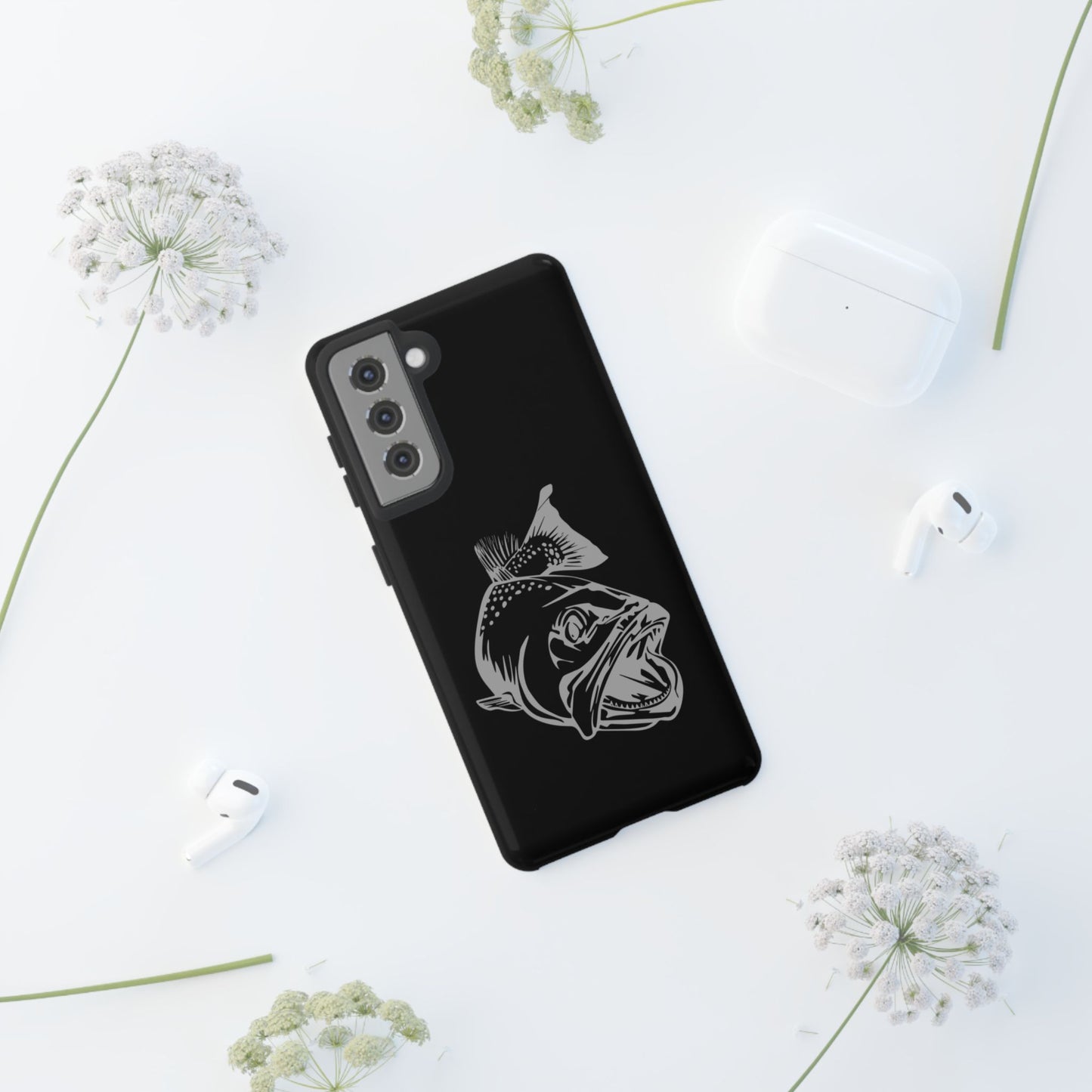 Tough Phone Cases with Trout Design
