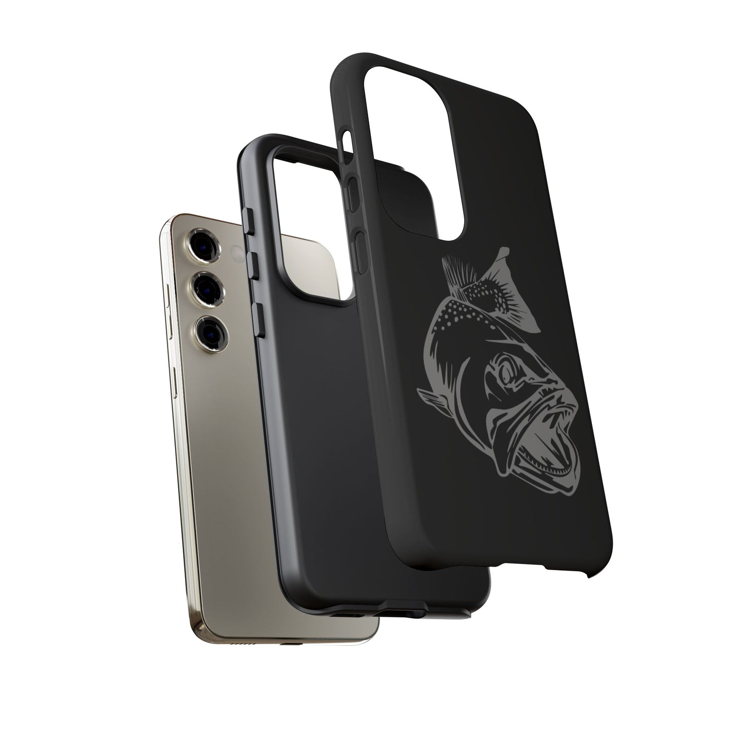 Tough Phone Cases with Trout Design