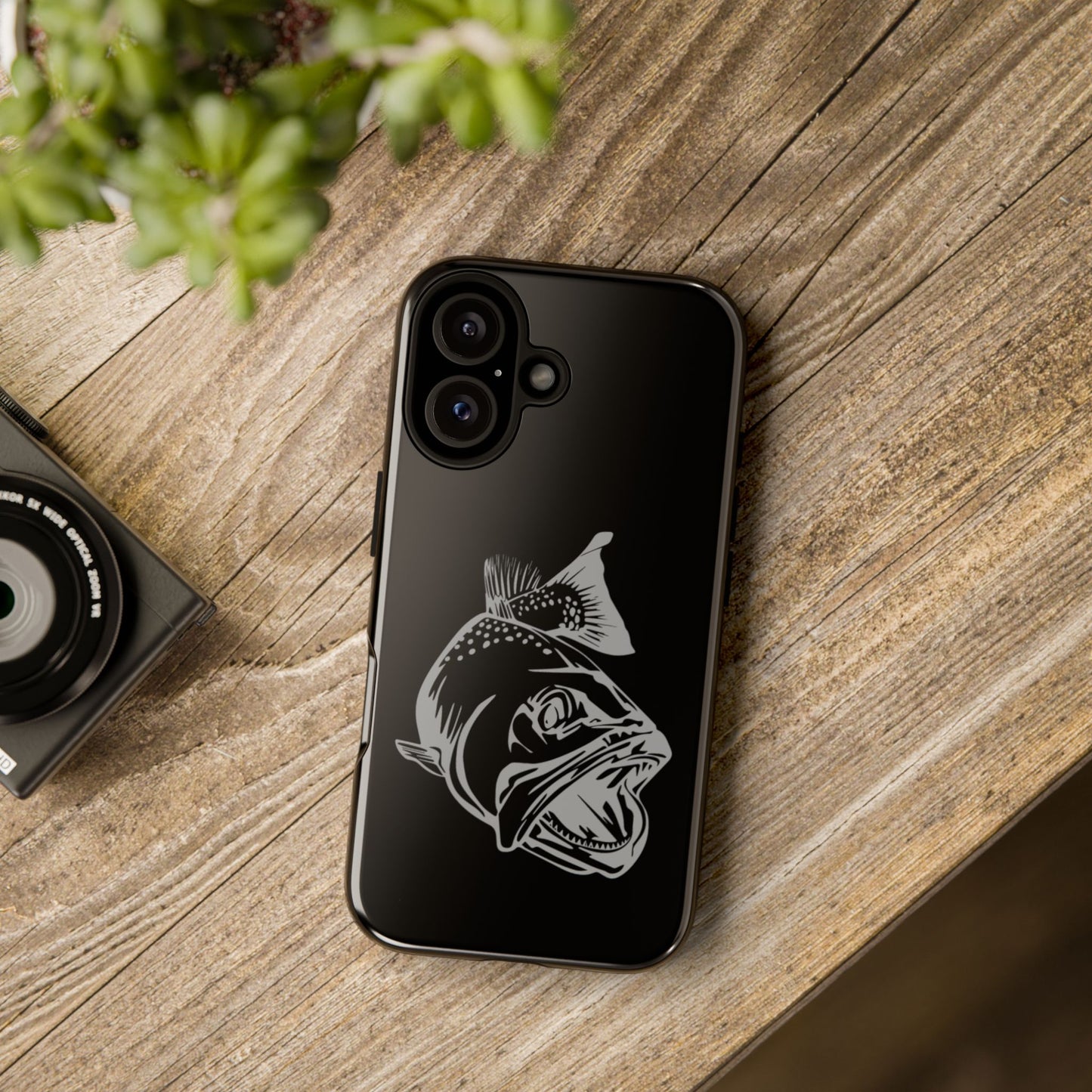 Tough Phone Cases with Trout Design