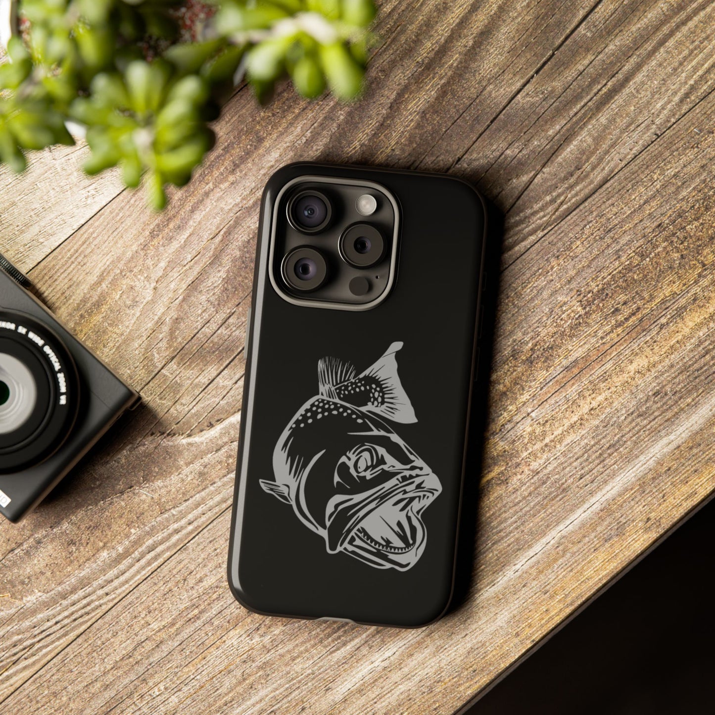 Tough Phone Cases with Trout Design