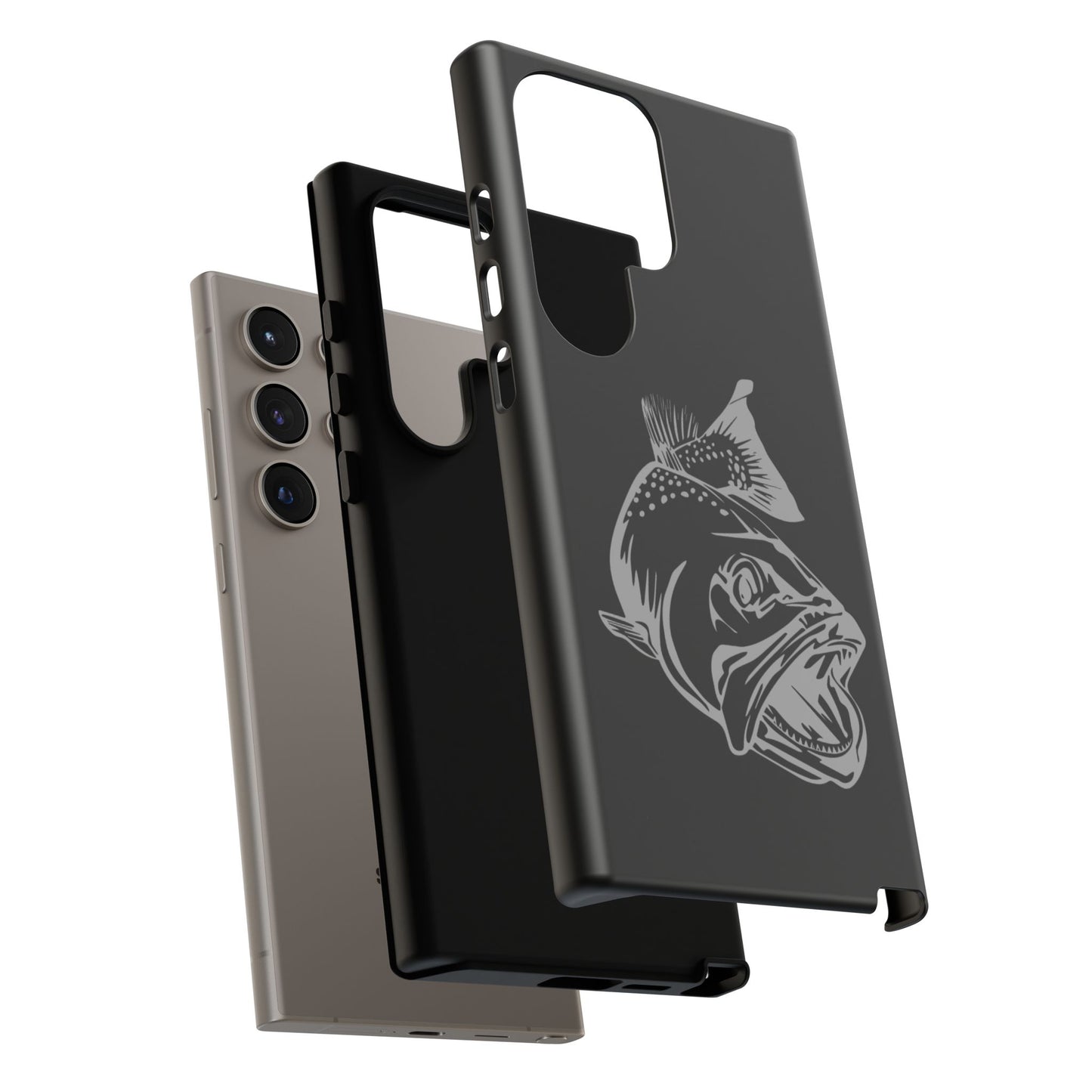 Tough Phone Cases with Trout Design