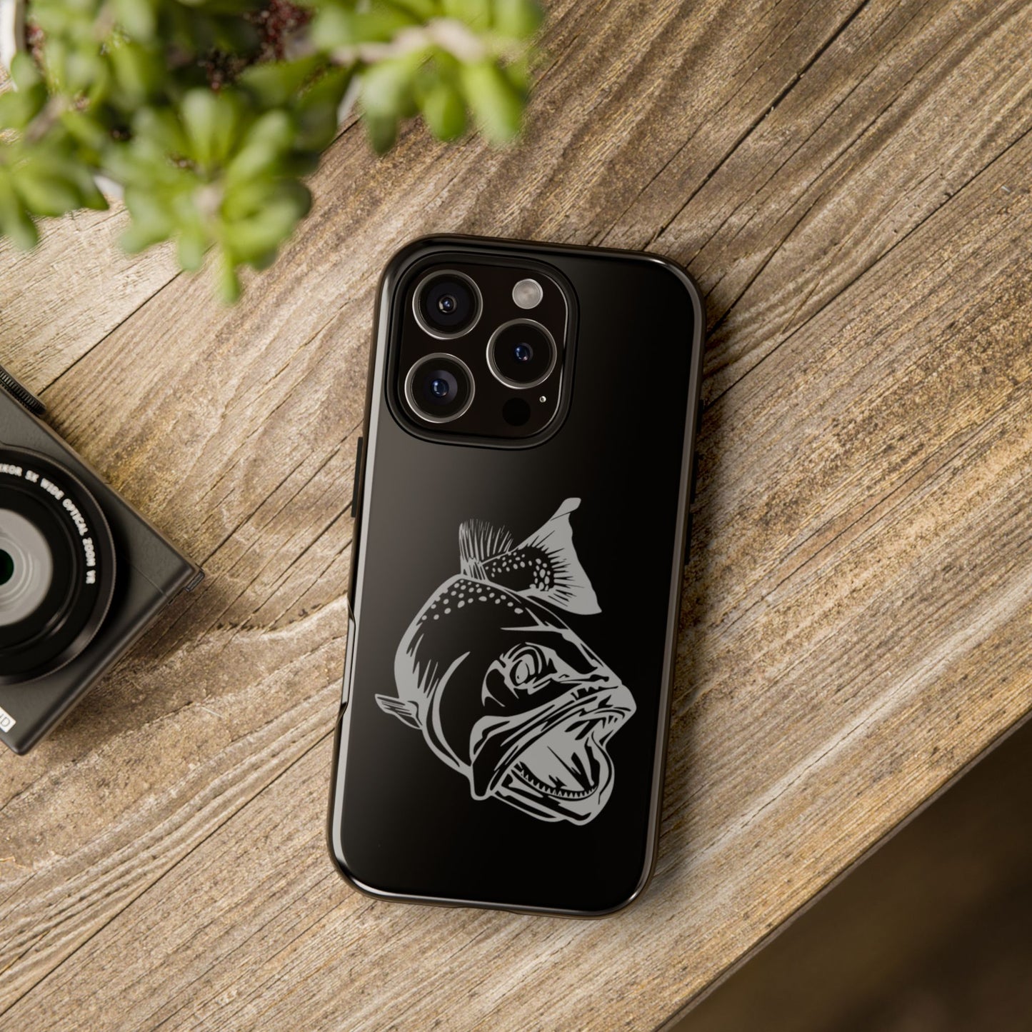 Tough Phone Cases with Trout Design