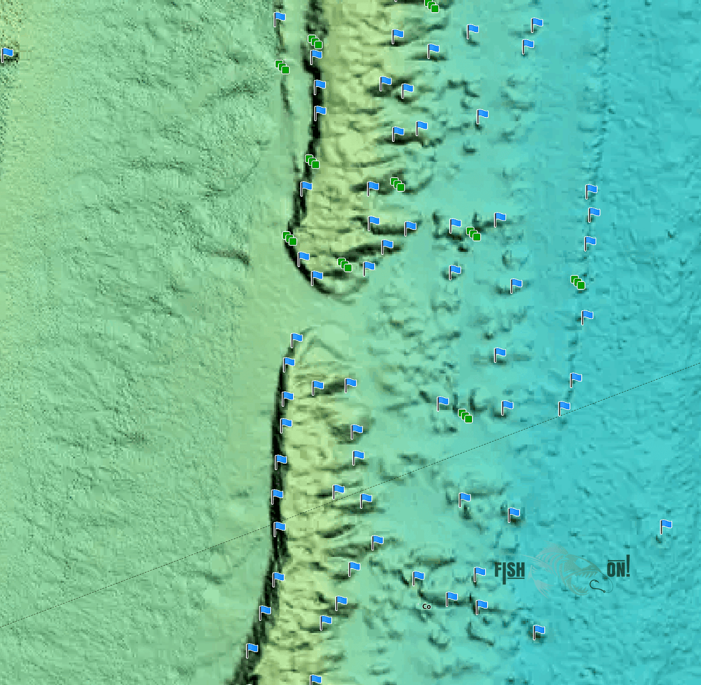Boca Raton Fishing Spots - GPS Map Numbers