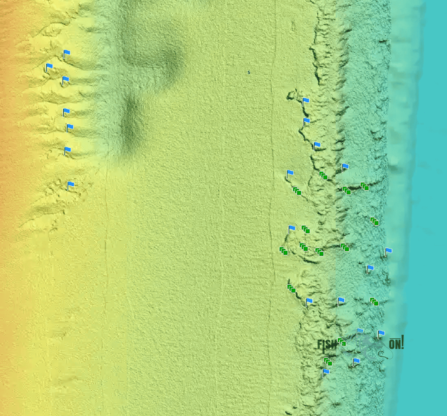 Boynton Inlet Fishing Spots - Coastal GPS Maps Numbers