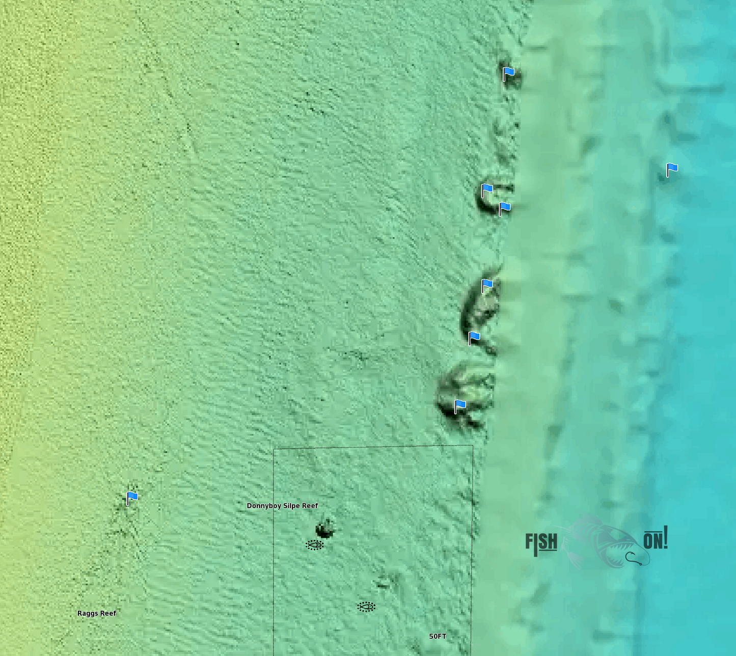 Boynton Inlet Fishing Spots - Coastal GPS Maps Numbers