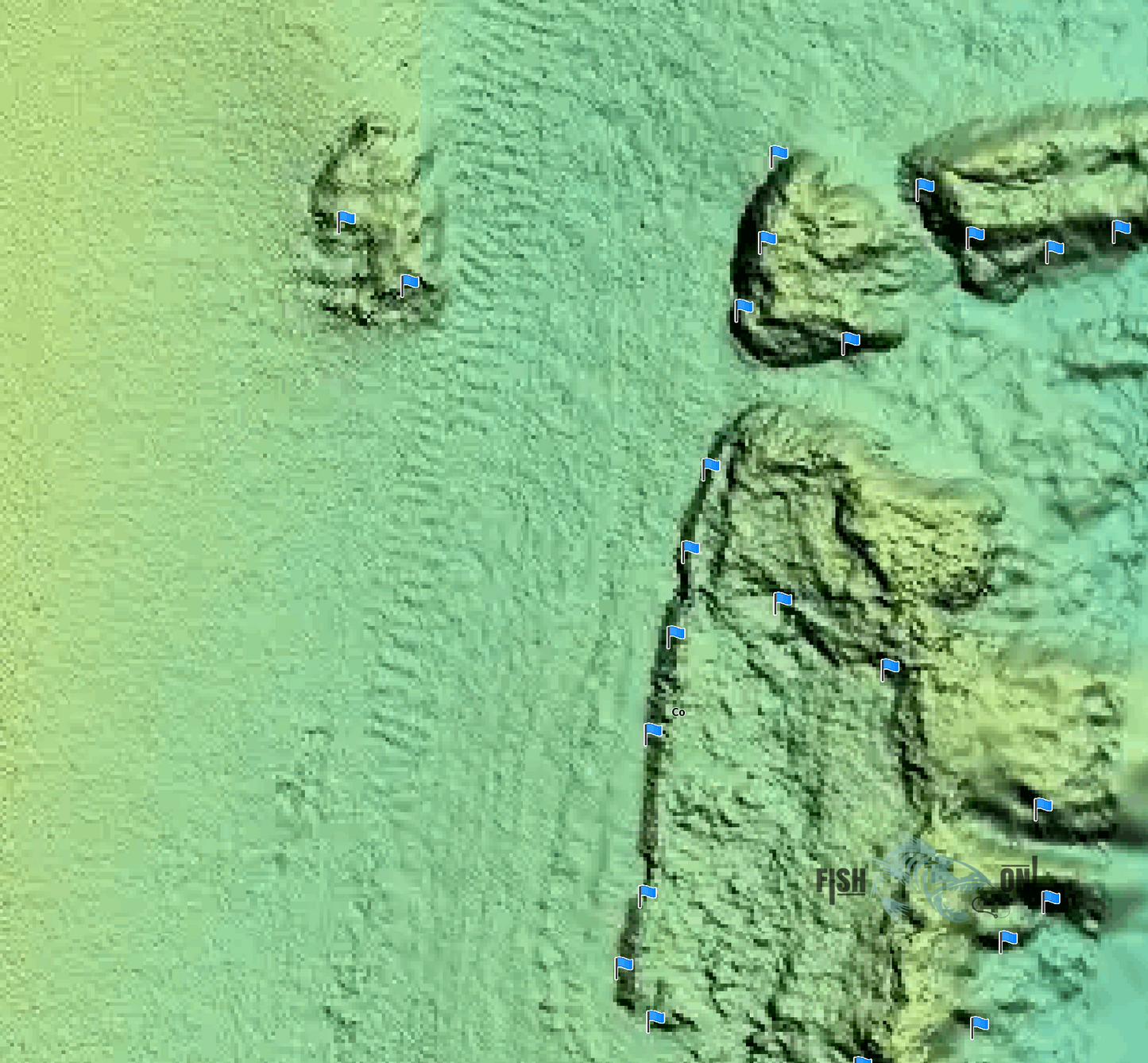 Boynton Inlet Fishing Spots - Coastal GPS Maps Numbers