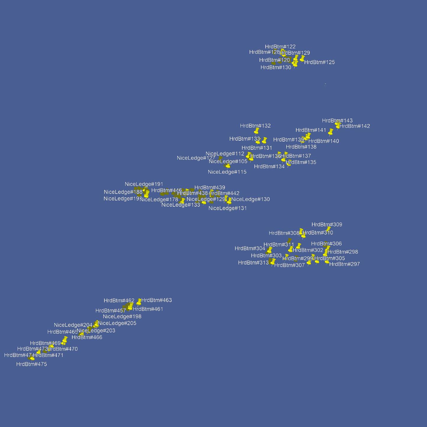 Crystal River Fishing Spots - Offshore Numbers