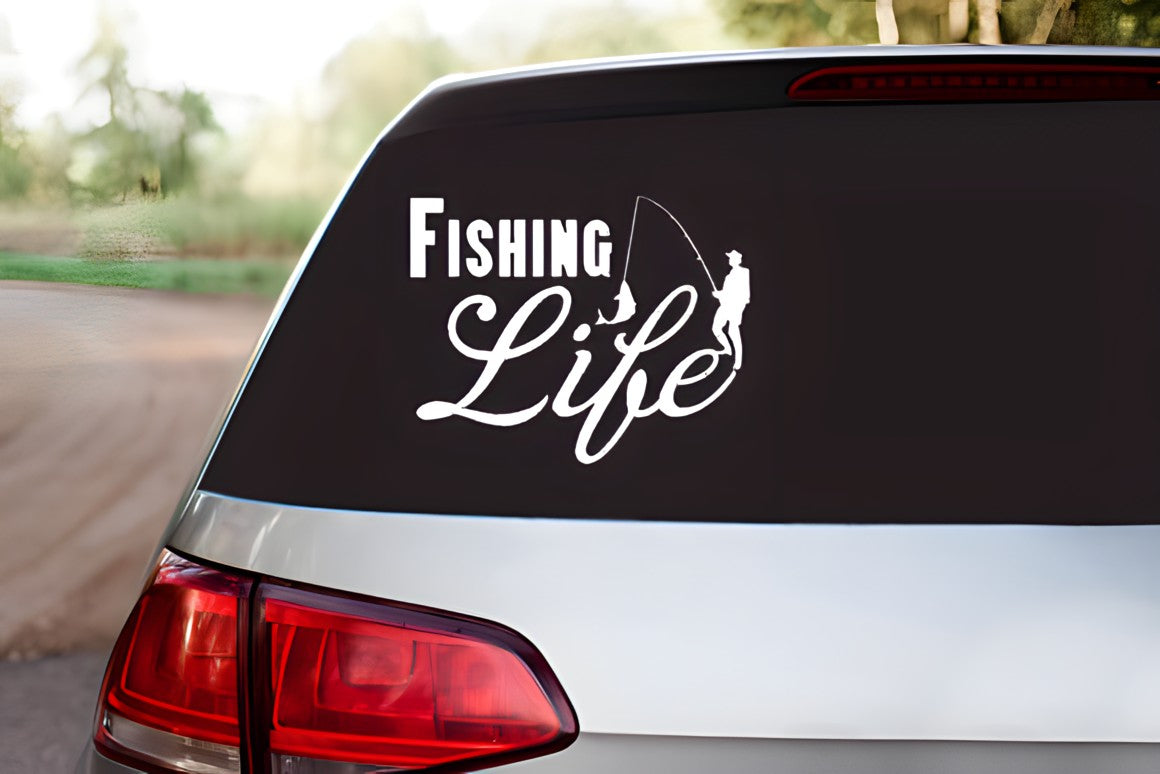 Fishing Life Decal