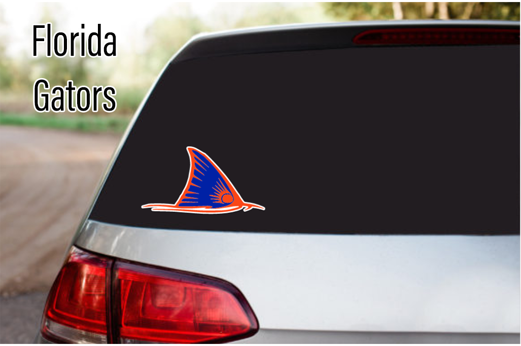 Florida gators Tailin Redfish Decal