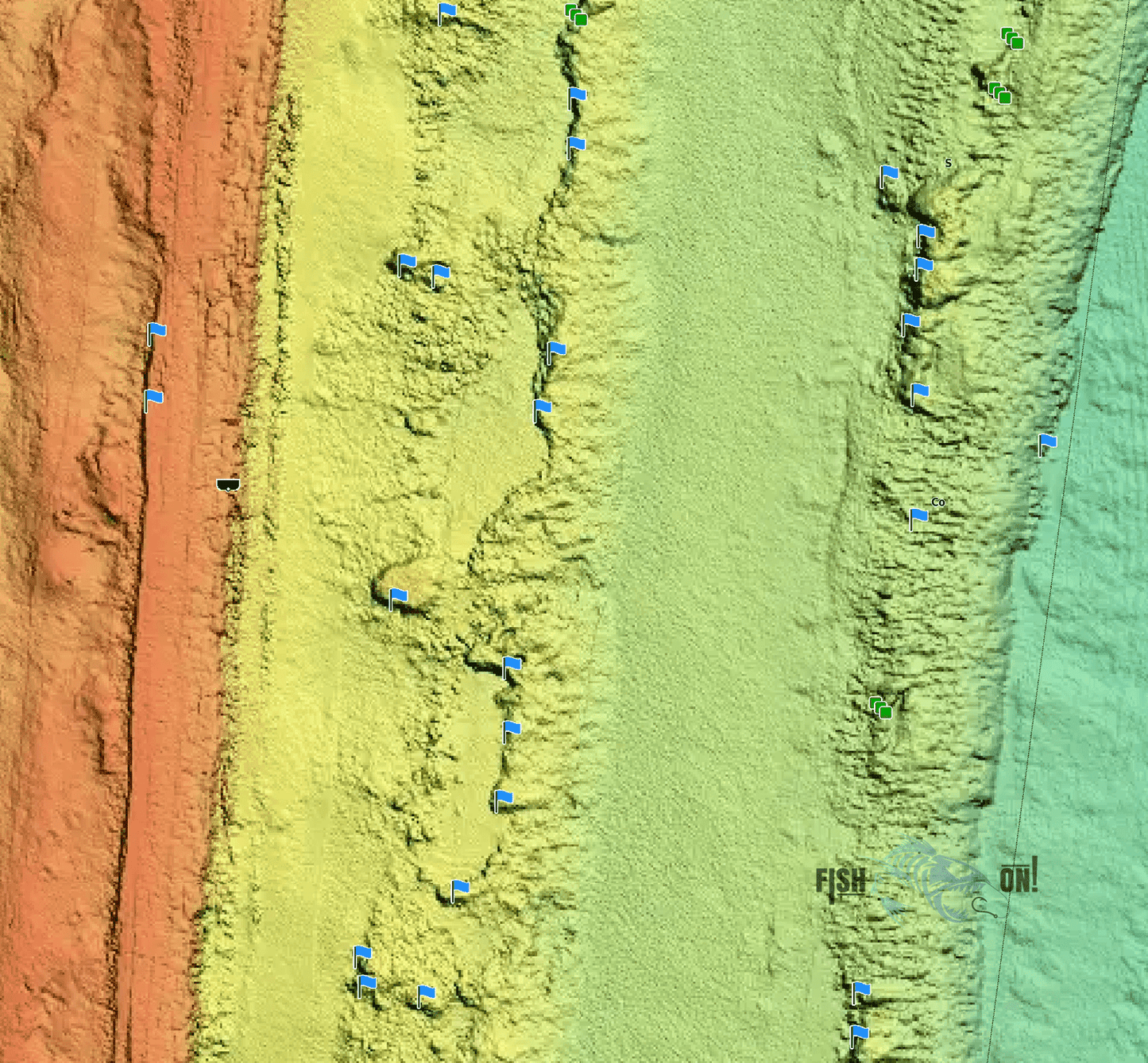 Hillsboro Inlet Fishing Spots Nearshore - GPS Maps Numbers