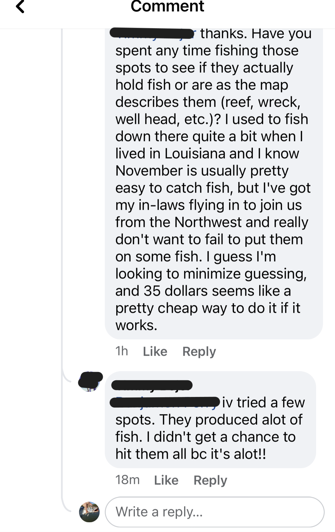 Grand Isle Offshore Spots