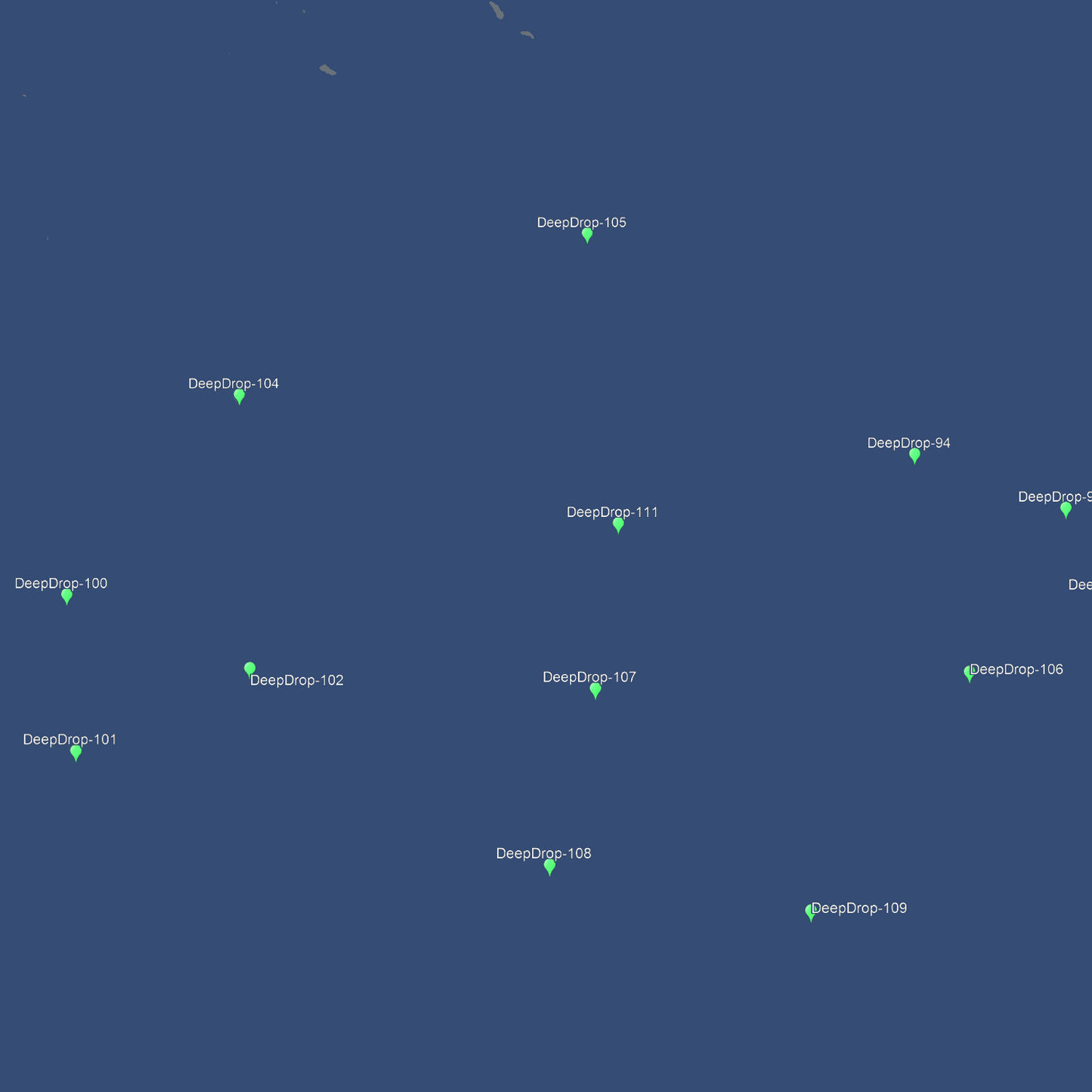 Islamorada Deep Drop Fishing Spots - Numbers
