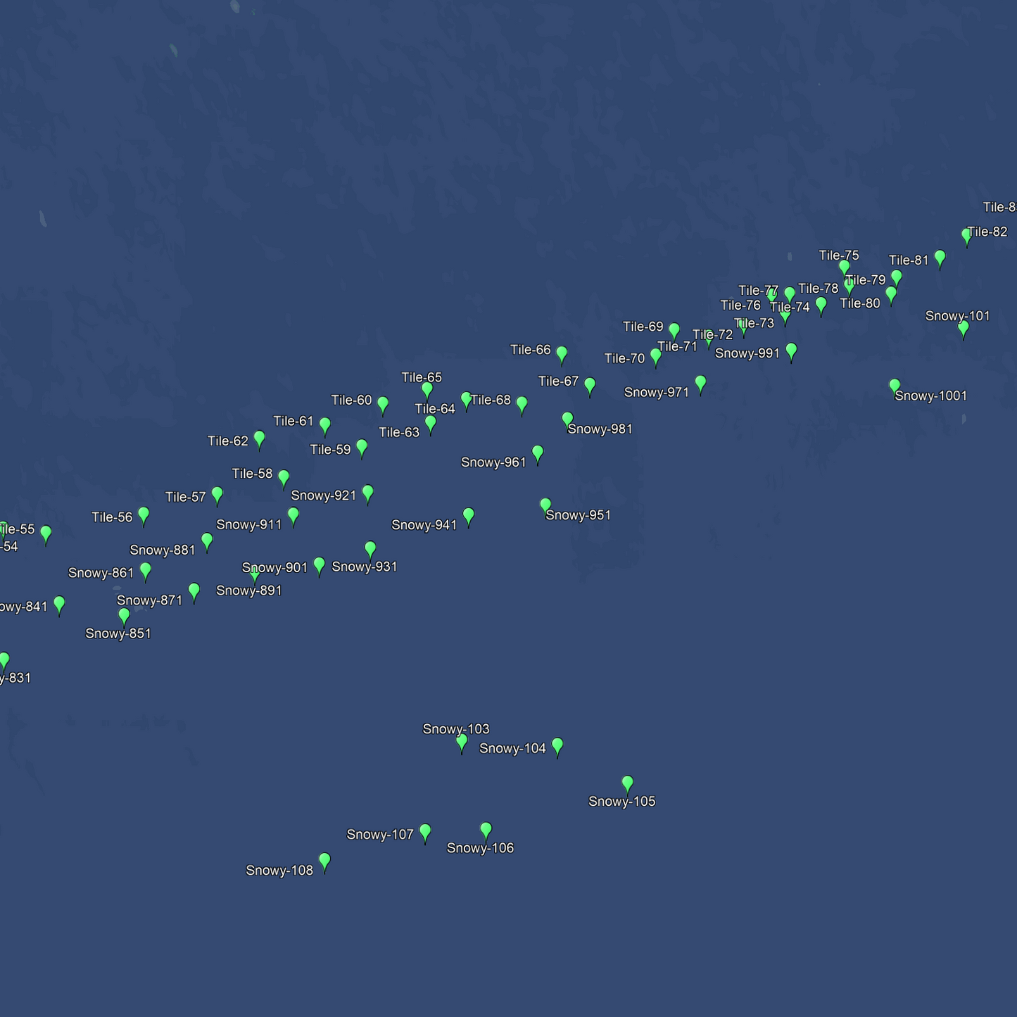 Marathon Fishing Spots - Offshore Deep Drop Numbers