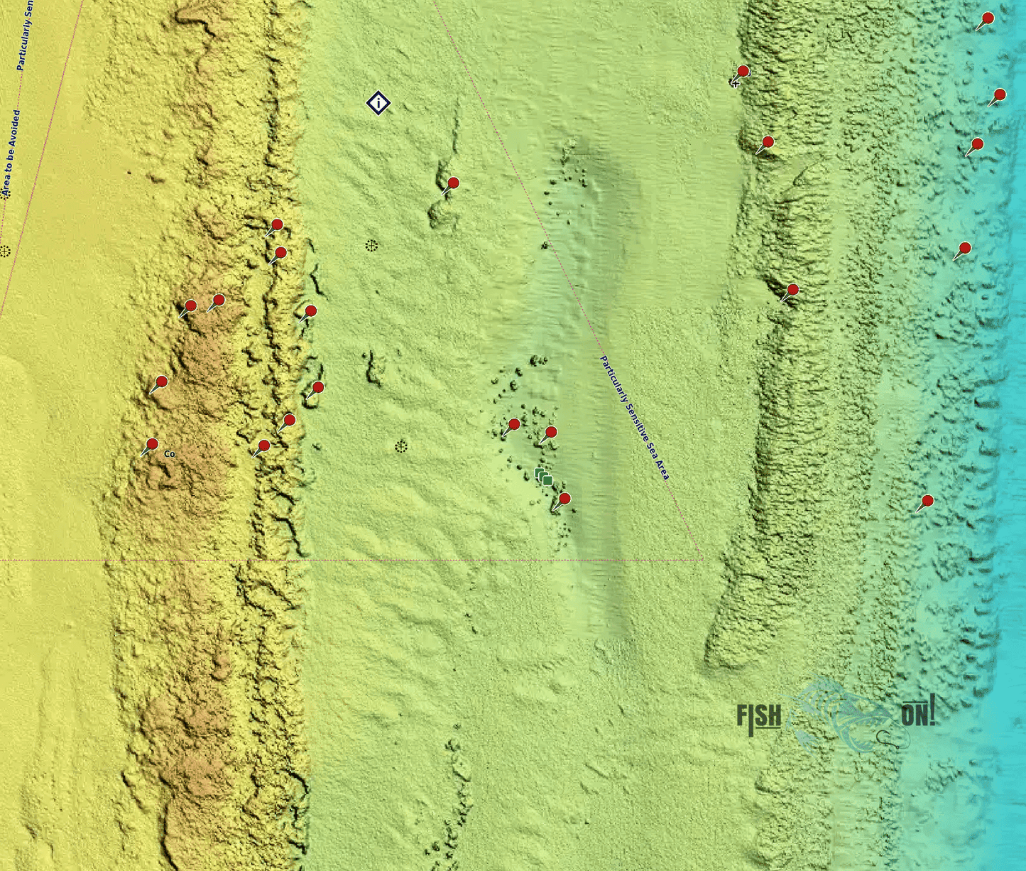 Miami Fishing Spots - Nearshore Numbers