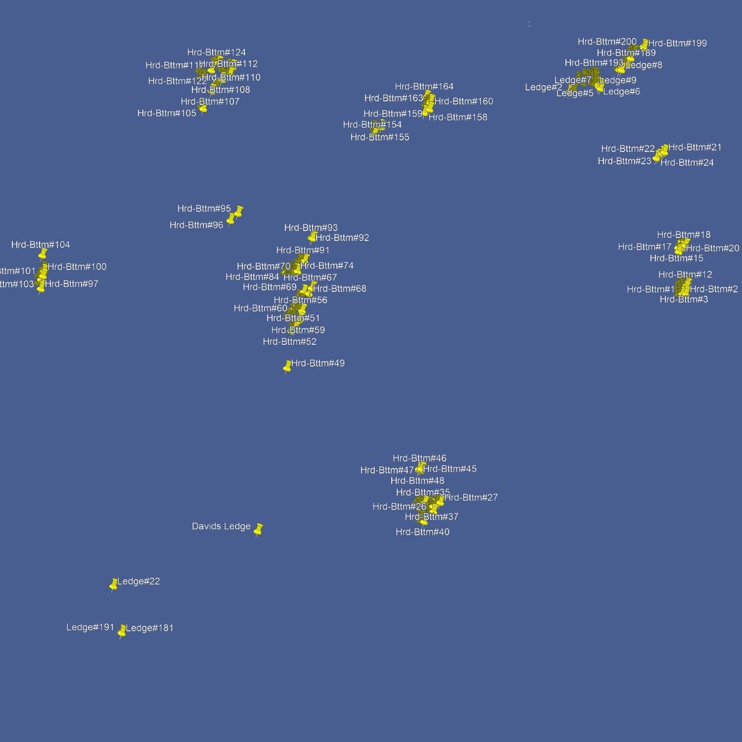 Panama City Beach Fishing Spots - Nearshore Numbers