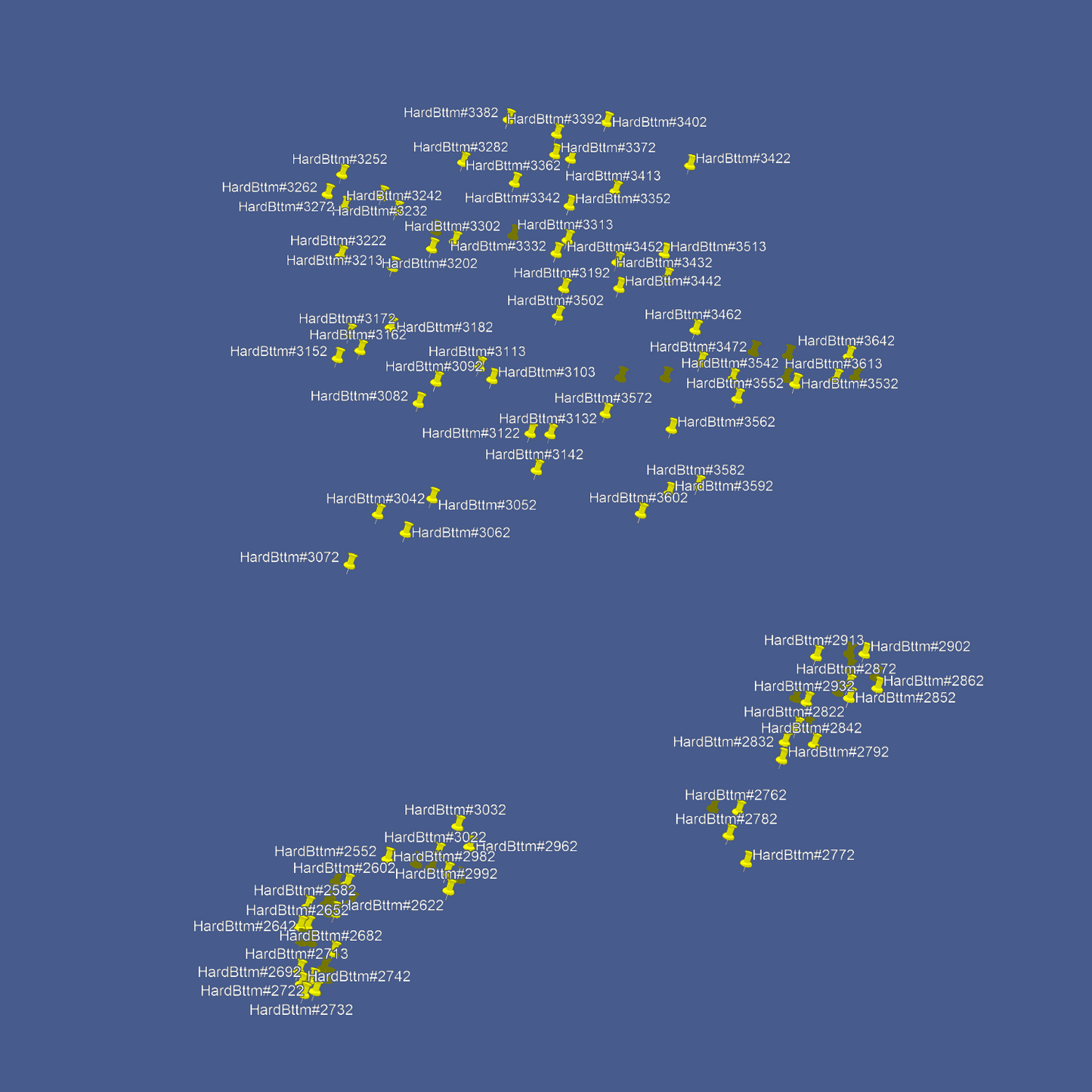 Panama City Beach Fishing Spots - Offshore Numbers