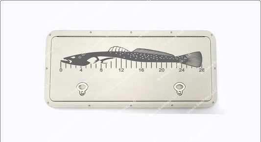 Speckled Trout Custom Fish Ruler for Boat, Kayak, Ice Chest and More