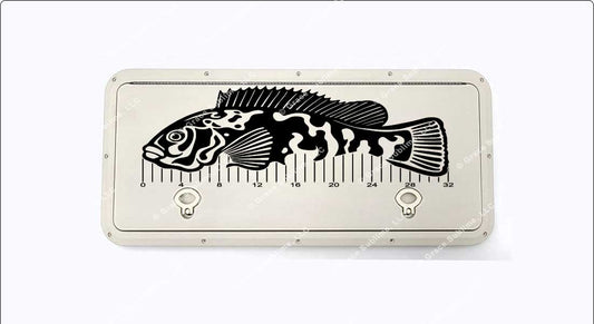 Tautog Custom Fish Ruler for Boat, Kayak, Ice Chest and More