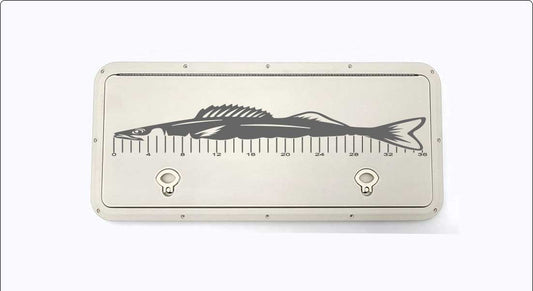 Walleye Custom Fish Ruler for Boat, Kayak, Ice Chest and More