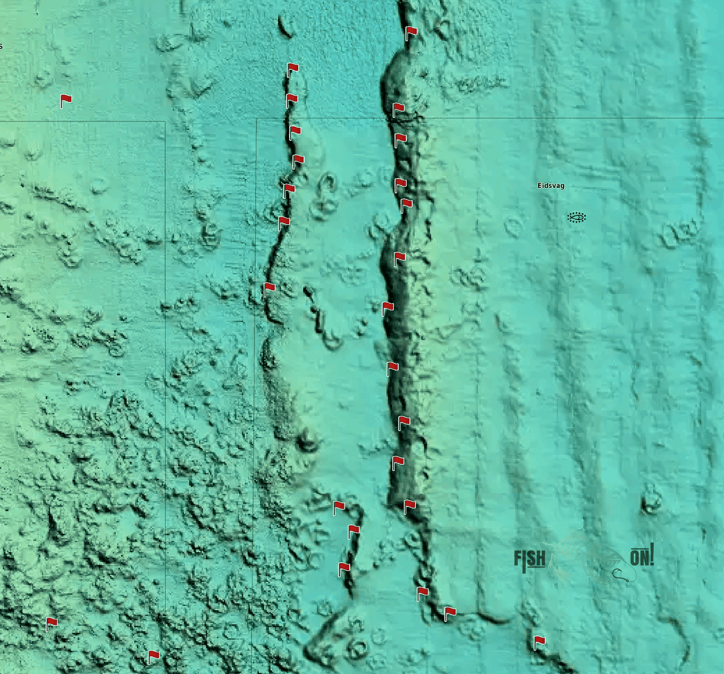 Palm Beach Fishing Spots - Nearshore Numbers